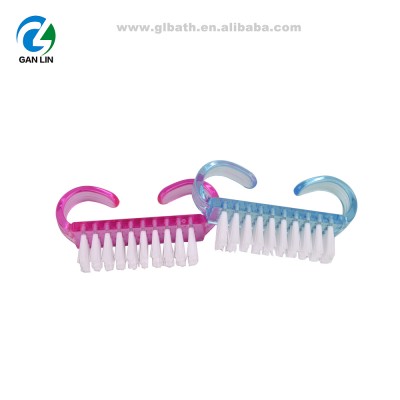 Durable Plastic Hand Nail Cleaner Brush Nail Cleaning Brush