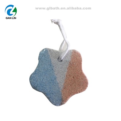 2019 New Arrival Natural Professional Callus Remover Colorful Glass Pumice Stone Foot Stone